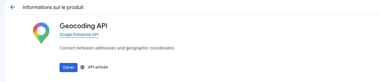 Active Geocoding API